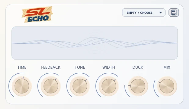 SL Echo plugin interface