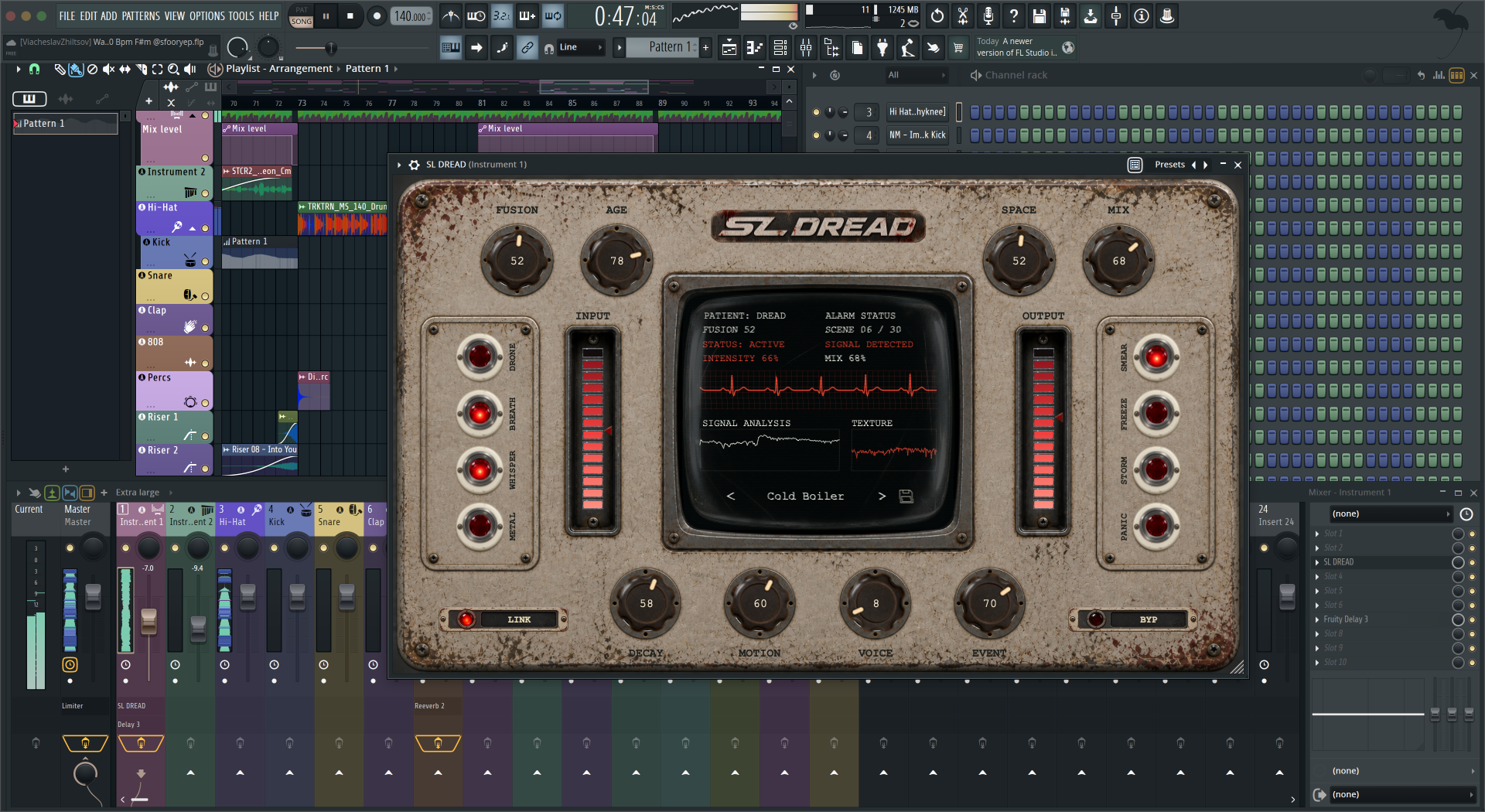 SL Dread: In FL Studio
