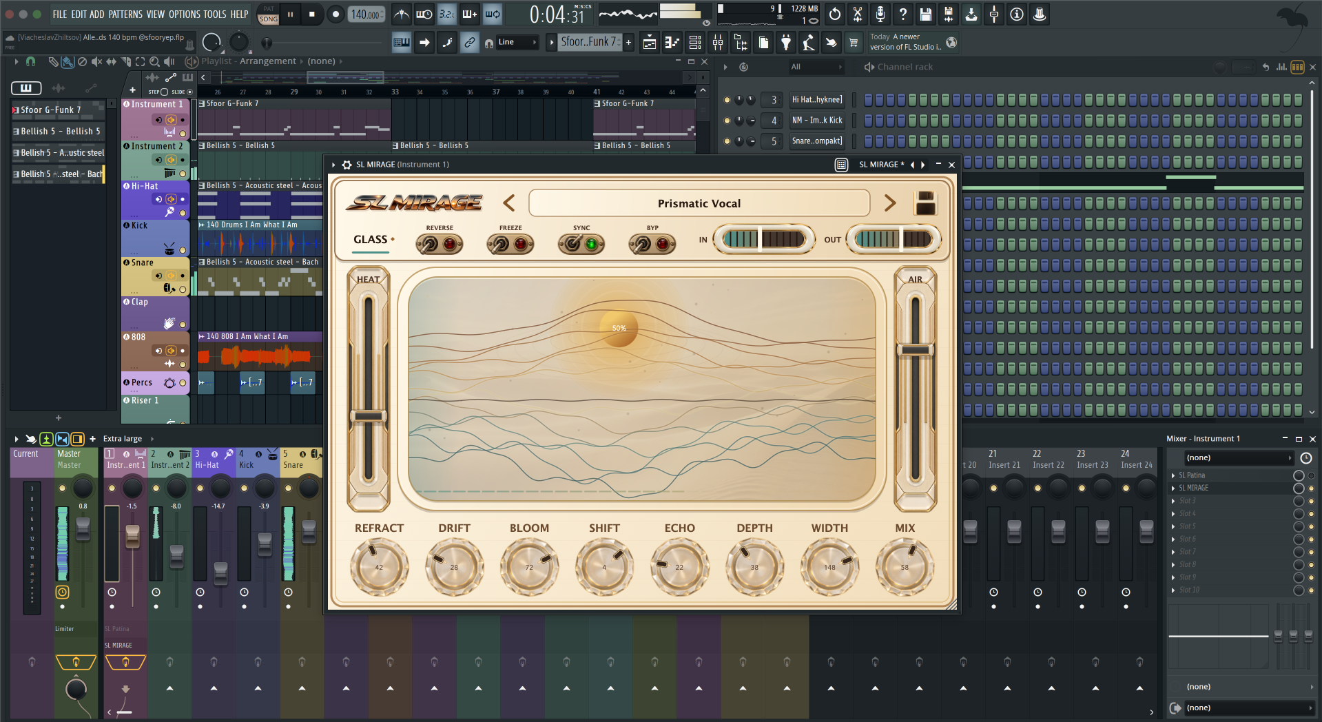 SL Mirage: In FL Studio