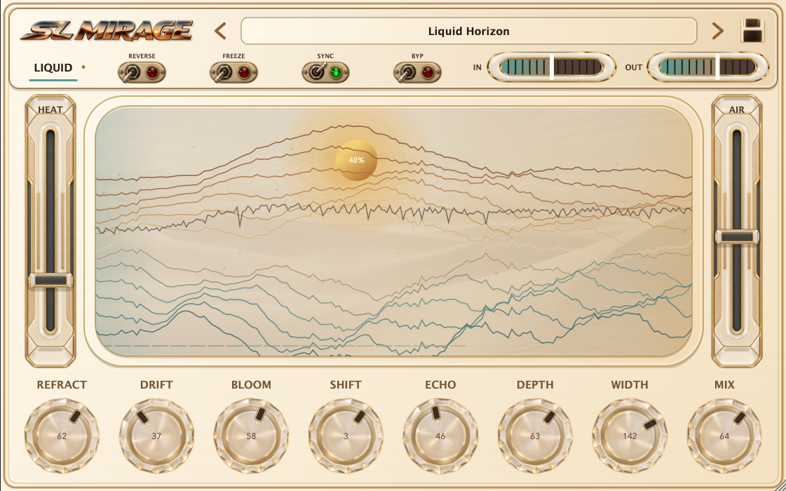 SL Mirage plugin interface