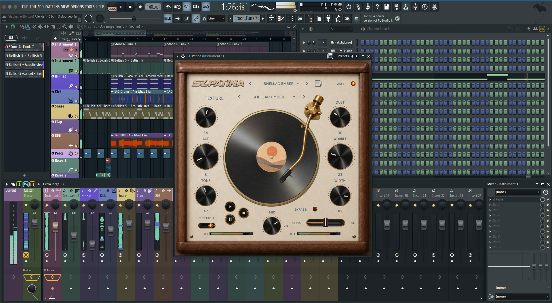 SL Patina: In FL Studio