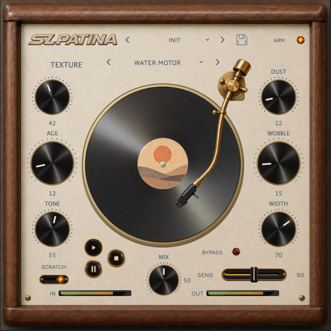 SL Patina plugin interface