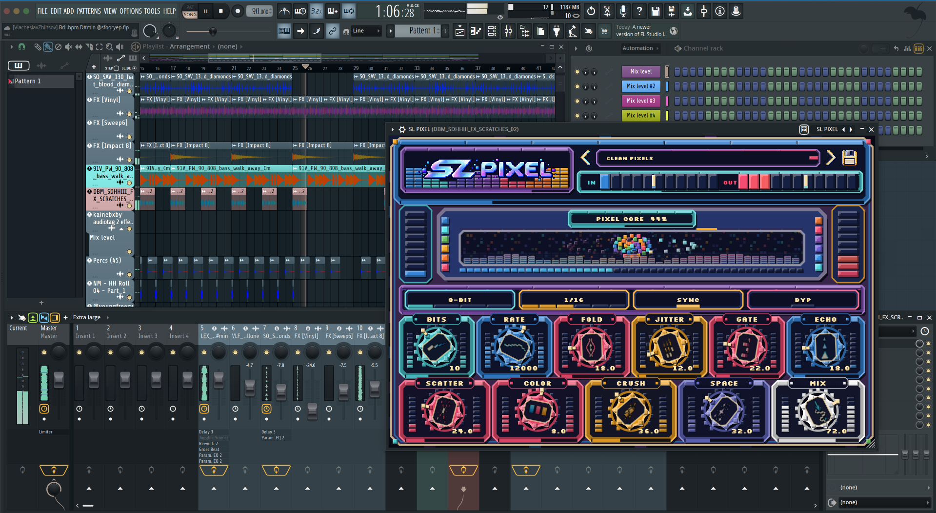 SL Pixel: In FL Studio