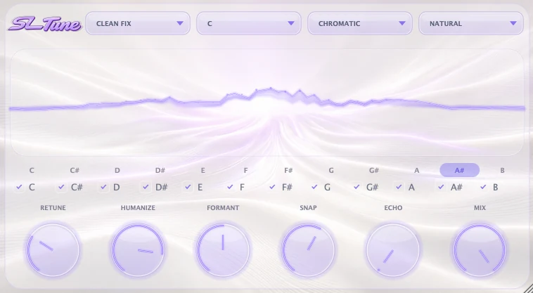 SL Tune plugin interface