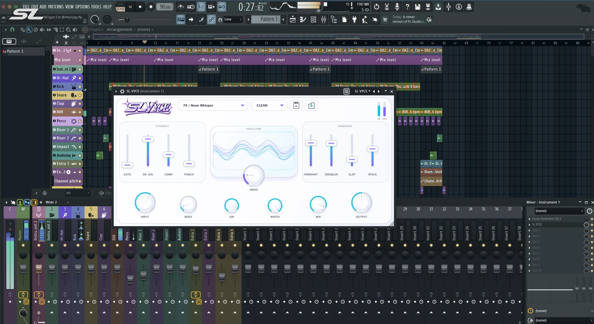 SL VYCE: In FL Studio