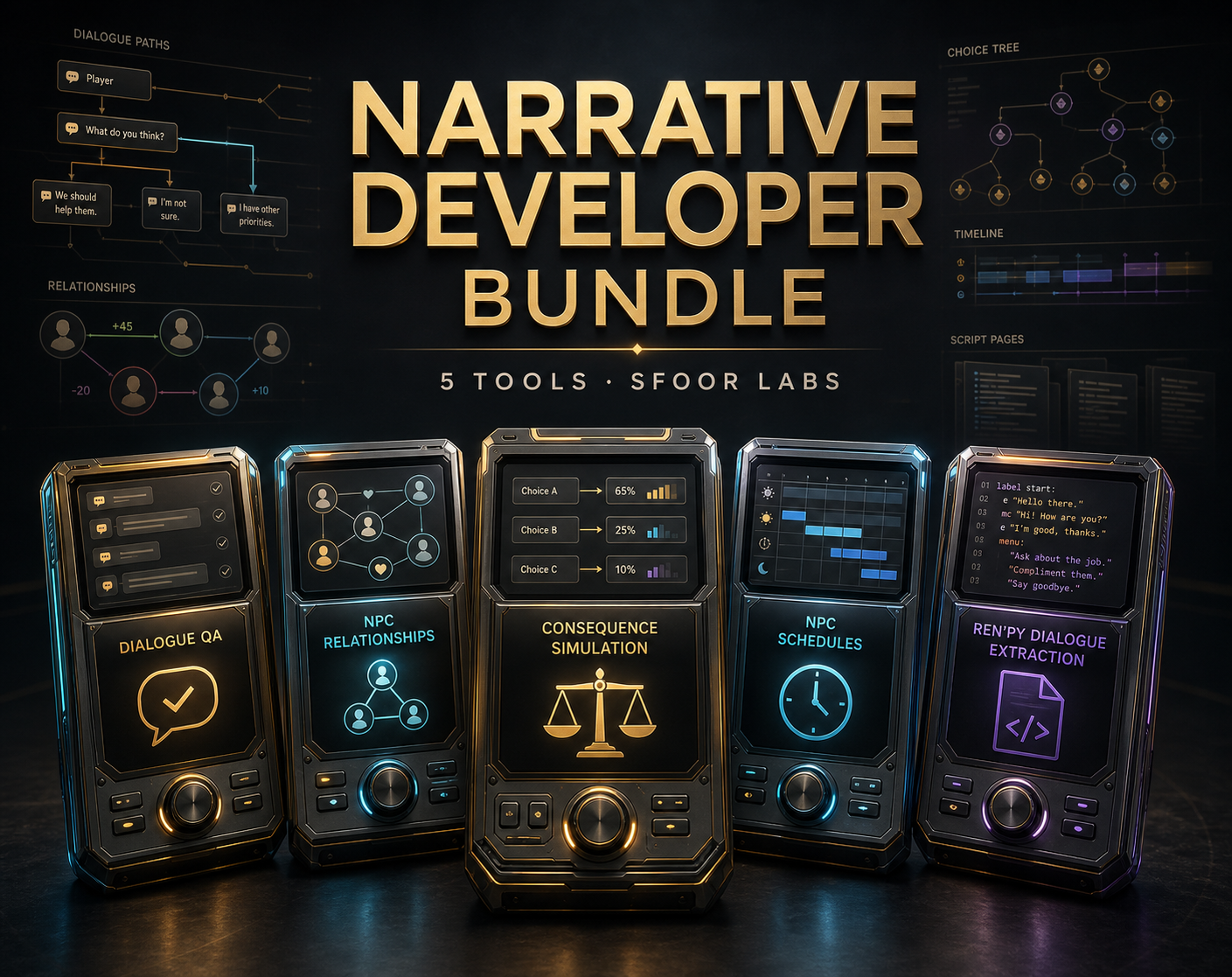 Sfoor Narrative Developer Bundle with five tools